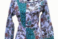 Inspirasi Baju Lebaran Batik S1du Baju Batik Modern Pekalongan – Kain Batik Bunga Mawar