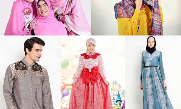 Inspirasi Baju Lebaran Buat Anak Whdr Model Baju Muslim Lebaran Gambar Trend Terbaru Tahun Ini 2018