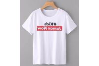 Inspirasi Baju Lebaran Jaman now X8d1 Baju Korea Tee Jaman now Putih