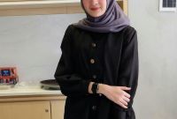 Inspirasi Baju Lebaran Kekinian 2018 Tldn Baju Wanita Terbaru 2018 Ahz09 Busana Kekinian Keren Dan