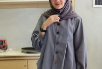 Inspirasi Baju Lebaran Kekinian 2018 U3dh Baju Wanita Terbaru 2018 Ahz08 Busana Kekinian Keren Dan