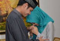 Inspirasi Baju Lebaran Pasangan Suami istri 3id6 Lebaran Pertama Dude Dan Alyssa Sebagai Suami istri Foto