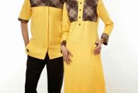 Inspirasi Baju Lebaran Pasangan Suami istri 9ddf 15 Model Baju Muslim Couple Pasangan Terbaik Kumpulan