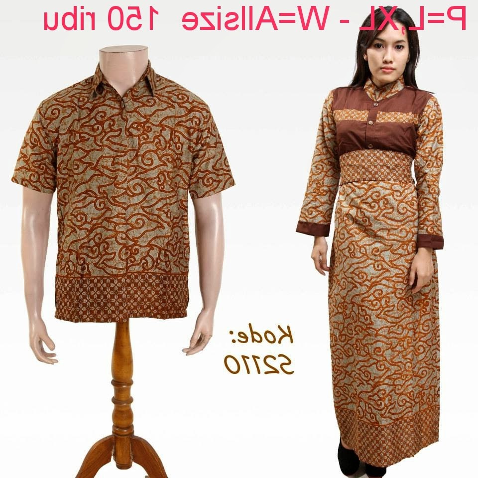 Inspirasi Baju Lebaran Pasangan Suami istri Ffdn Baju Batik Pasangan Suami istri
