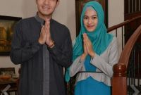 Inspirasi Baju Lebaran Pasangan Suami istri J7do Lebaran Pertama Dude Dan Alyssa Sebagai Suami istri