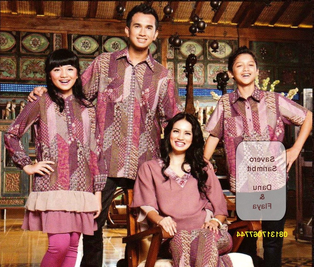 Inspirasi Baju Lebaran Sarimbit Kvdd Fashion Baju Sarimbit Muslim Keluarga Terbaru