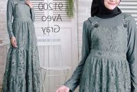 Inspirasi Baju Lebaran Yg Lagi Ngetren O2d5 Gamis Trend 2019 Gambar islami
