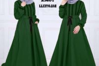 Inspirasi Contoh Baju Lebaran 2019 Q5df 150 Desain Model Baju Gamis Terbaru 2019 Terlengkap