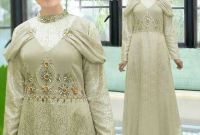 Inspirasi Harga Baju Lebaran Terbaru Ftd8 Gamis Lebaran Terbaru 2018 Vanesha Cream