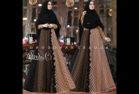 Inspirasi Model Baju Lebaran 2018 Terbaru H9d9 Model Gamis Pesta Syari Terbaru Elegant