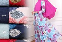 Inspirasi Model Baju Lebaran Di Thamrin City Bqdd Grosir Baju Gamis Syar’i Bahan Dior Motif Daun G107