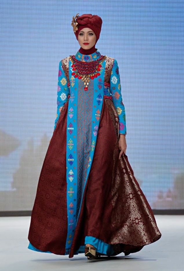 Inspirasi Model Baju Lebaran Dian Pelangi H9d9 45 Gaun Kebaya Muslim Dian Pelangi Modern Terbaru 2019