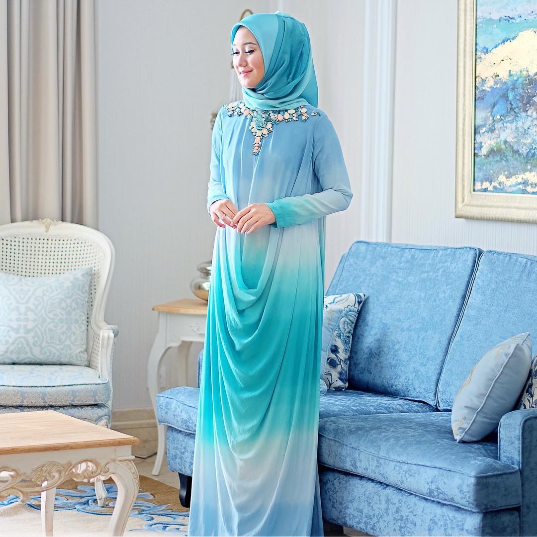Inspirasi Model Baju Lebaran Dian Pelangi Txdf 15 Model Baju Muslim Untuk Pesta Ala Dian Pelangi