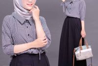 Inspirasi Model Baju Lebaran Kekinian 2019 E6d5 Setelan Baju Remaja Kekinian Poplin Gamissyari