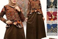 Inspirasi Model Baju Lebaran Kekinian 2019 Jxdu 77 Model Baju Batik Muslim 2019 Modern Terbaru Remaja