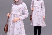 Inspirasi Model Baju Lebaran Kekinian 2019 S1du Tunik Motif Kekinian 2019 Deasy Gamissyari