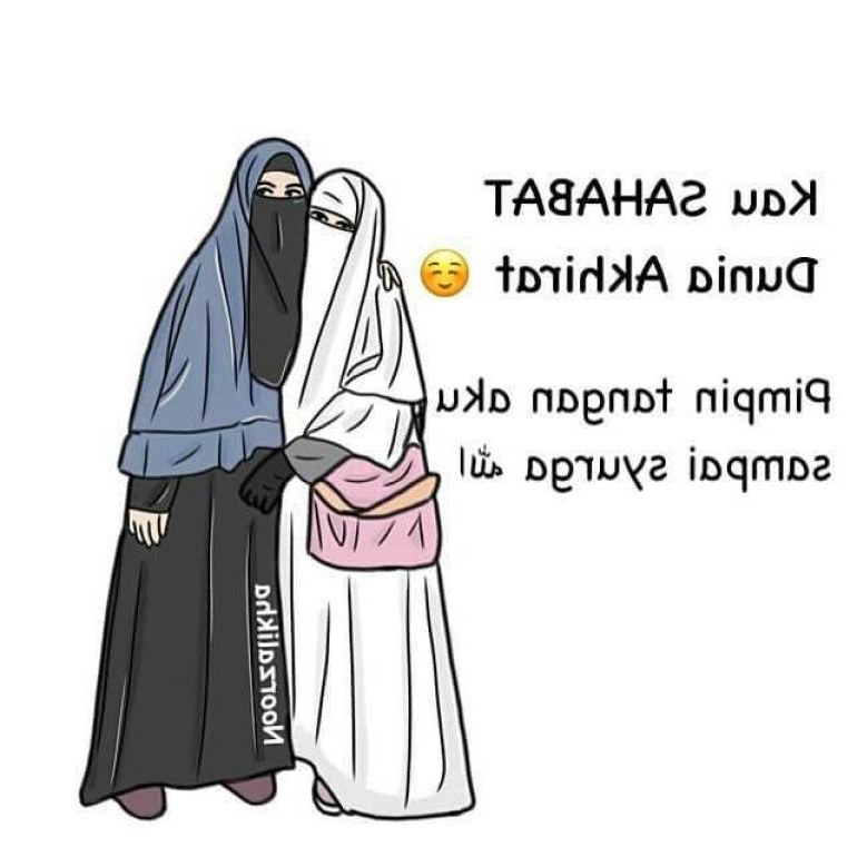 Inspirasi Muslimah Kartun Bercadar 3ldq 75 Gambar Kartun Muslimah Cantik Dan Imut Bercadar