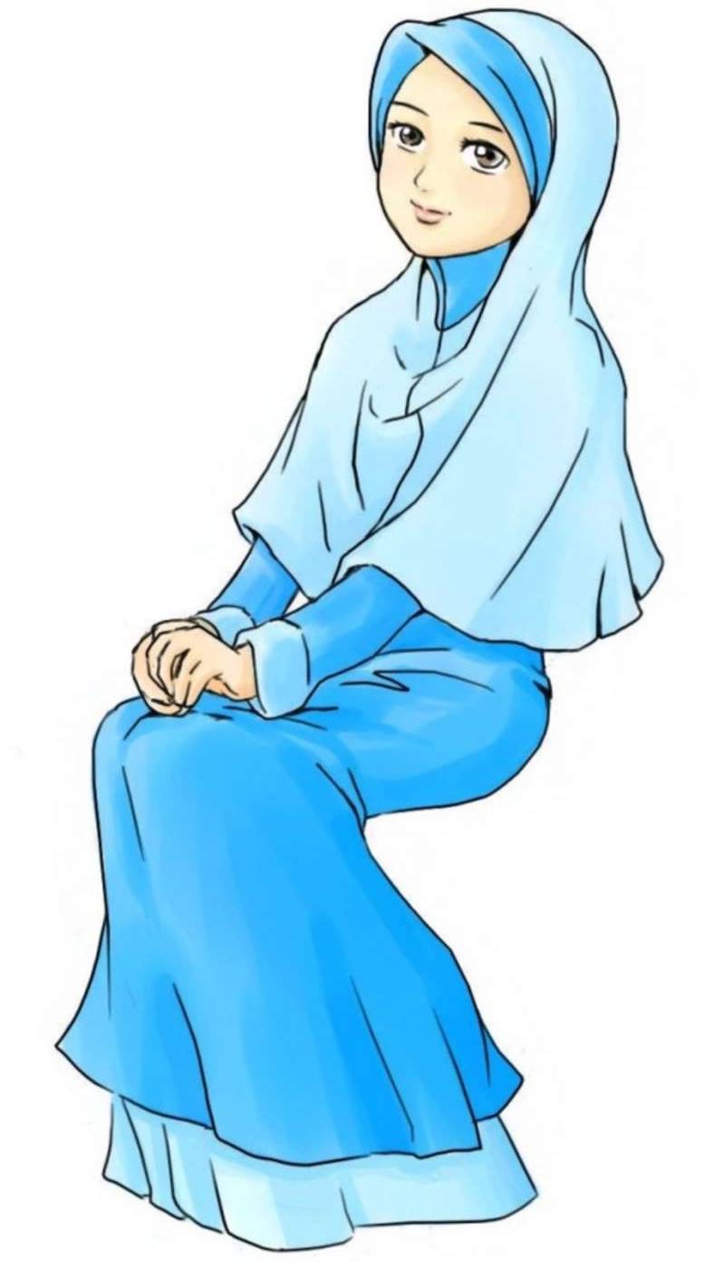 Inspirasi Muslimah Kartun Cantik E6d5 35 Kartun Muslimah Terbaru Anak Cemerlang
