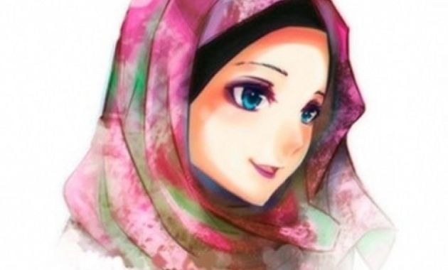 Inspirasi Muslimah Kartun Cantik Thdr 75 Gambar Kartun Muslimah Cantik Dan Imut Bercadar