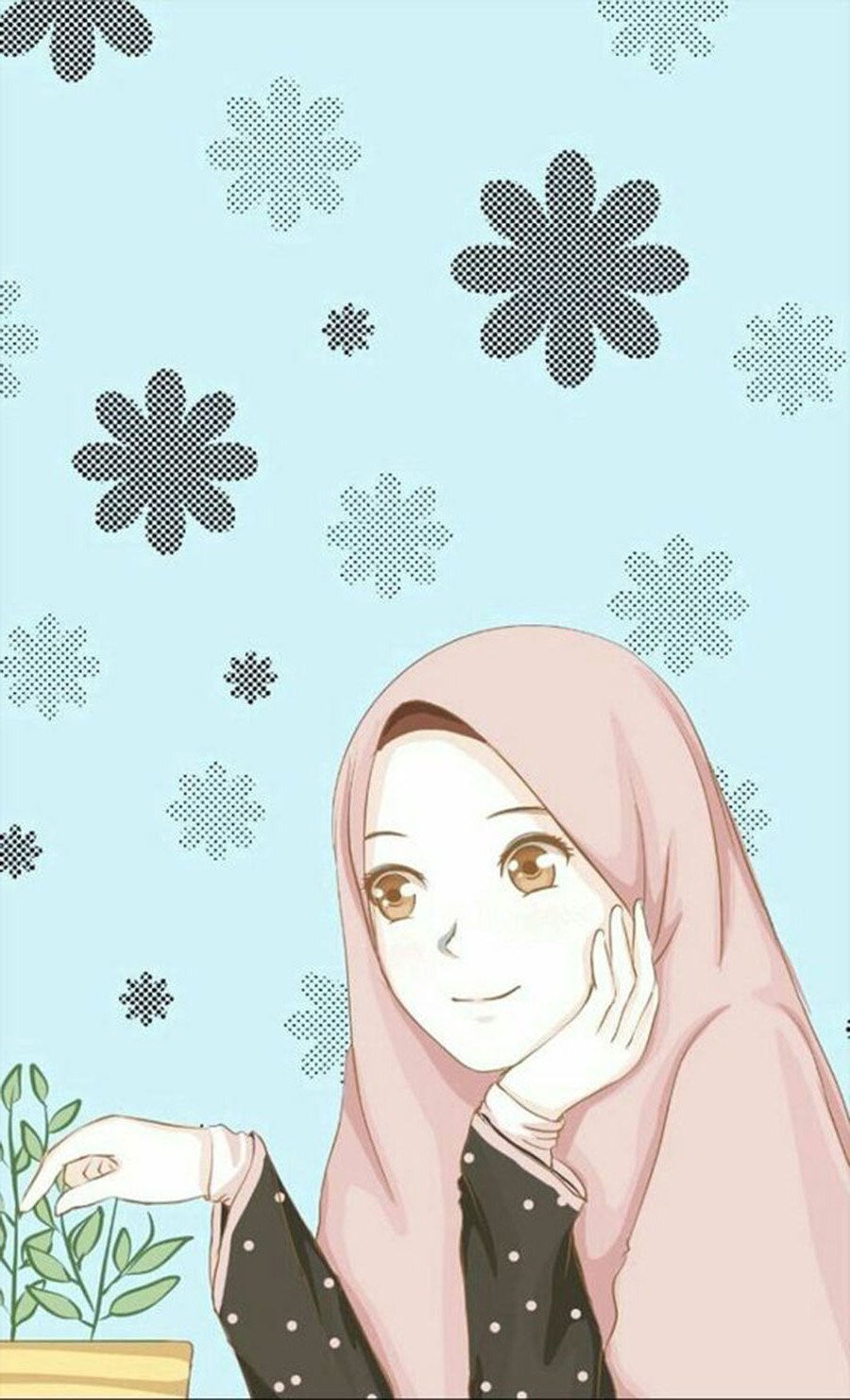 Inspirasi Muslimah Kartun Cantik Whdr 1000 Gambar Kartun Muslimah Cantik Bercadar Kacamata El