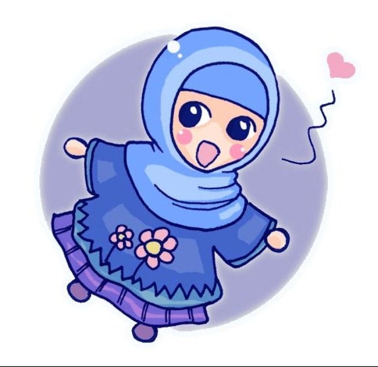 Inspirasi Muslimah Kartun Lucu Thdr 75 Gambar Kartun Muslimah Cantik Dan Imut Bercadar
