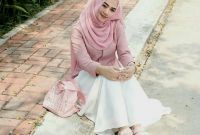 Model Baju Lebaran 2018 Ftd8 20 Trend Model Baju Muslim Lebaran 2018 Casual Simple Dan