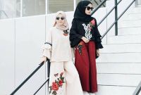 Model Baju Lebaran 2018 T8dj 20 Trend Model Baju Muslim Lebaran 2018 Casual Simple Dan