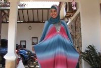 Model Baju Lebaran Ala Syahrini Nkde Gamis Syahrini Trend Modis Lebaran Kaum Muslimah