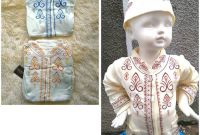 Model Baju Lebaran Bayi 9fdy Jual Beli Set Koko Krem Bordir Baju Koko Bayi Baju