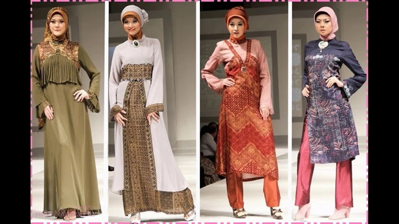 Model Baju Lebaran Celana 87dx Baju Muslim atasan Bawahan Celana