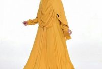 Model Baju Lebaran Celana X8d1 Baju Gamis Syari Lebaran Humaira Mustard Baju Gamis