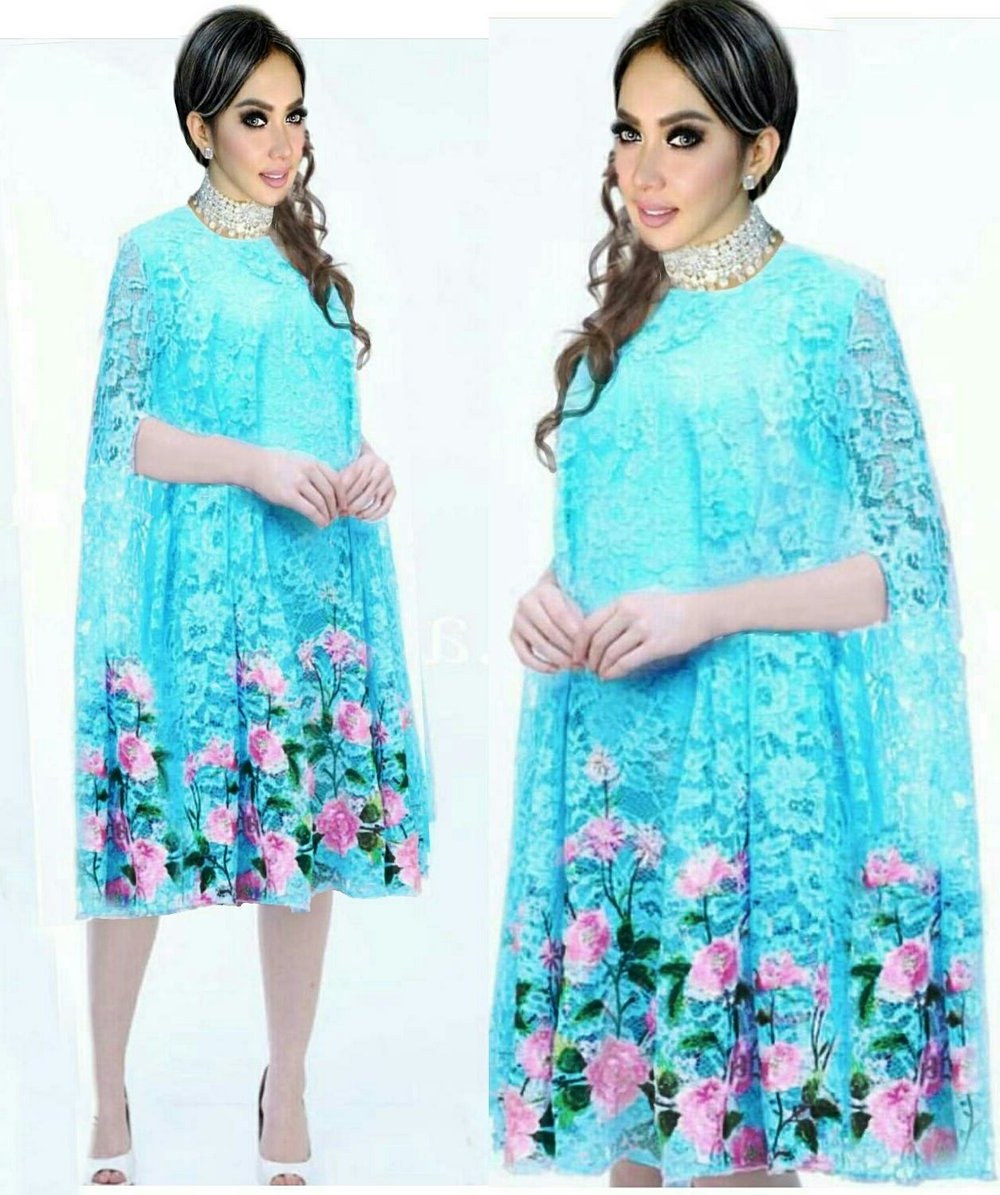 Model Baju Lebaran Cewe Y7du Jual Kaftan Syahrini Lace Pakaian Kemeja Baju Busana Kaos