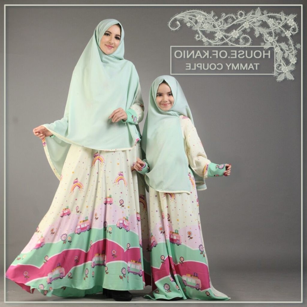 Model Baju Lebaran Ibu Dan Anak Perempuan Jxdu 9 Contoh Baju Muslim Ibu Dan Anak Terbaru Serasi Modis