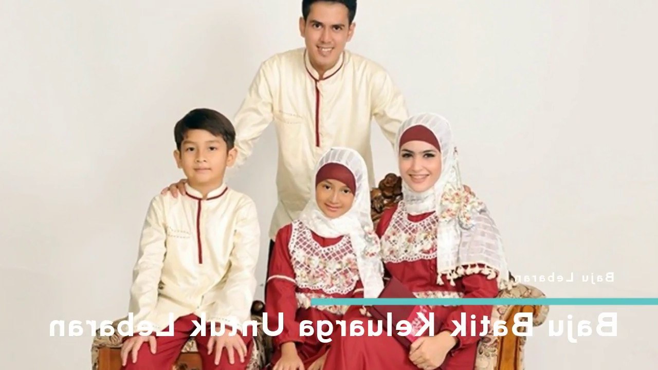 Model Baju Lebaran Keluarga Batik Etdg Baju Batik Keluarga Untuk Lebaran