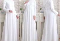 Model Baju Lebaran Mewah Drdp Jual Baju Gamis Putih Haji Umroh Maxi Gamis Pesta