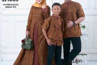 Model Baju Lebaran Pasangan Bqdd 30 Model Gamis Couple Ayah Ibu Anak Fashion Modern Dan