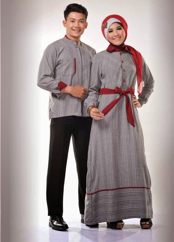 Model Baju Lebaran Pasangan Txdf 15 Model Baju Muslim Couple Pasangan Terbaik Kumpulan