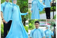 Model Baju Lebaran Pasangan Xtd6 Trend Fashion Baju Muslim Lebaran Pasangan