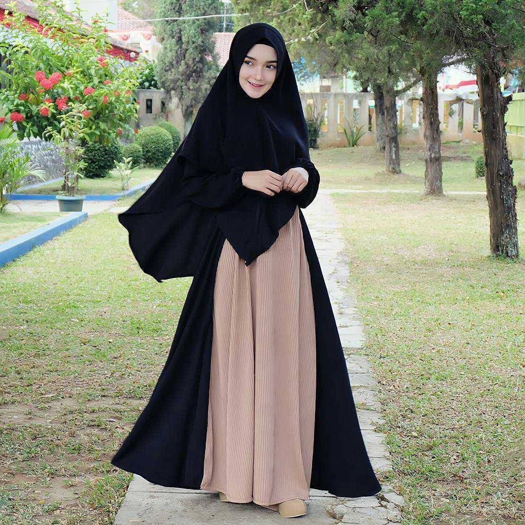 Model Baju Lebaran Syari 2019 Zwdg Kerudung Syar’i Terbaru 2019 Tampilkan Model Keren