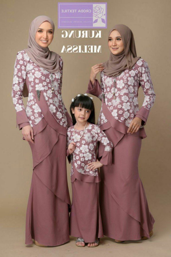 Model Fashion Baju Lebaran 2019 O2d5 Kurung Melissa Baju Raya 2019 Muslimah Fashion Two