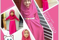 Model Harga Baju Lebaran Anak O2d5 Jual Baju Muslim Anak Perempuan Lebaran Pink Di Lapak Kids