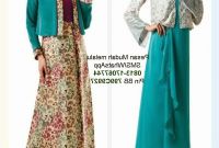 Model Macam Macam Baju Lebaran 9fdy Gaun Pesta Muslimah Calosa 2014