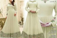 Model Model Baju Lebaran Dewasa 2018 Etdg Model Baju Lebaran 2018 athaya Krem Model Baju Gamis Terbaru