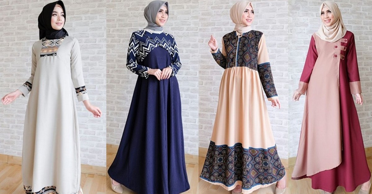 Model Model Baju Lebaran Keluarga 2018 Q5df Model Baju Muslim Abaya Terbaru 2018 Untuk Acara Keluarga