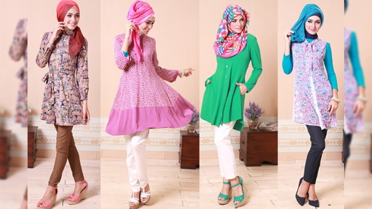 Model Referensi Baju Lebaran Xtd6 Trend Baju Muslim Lebaran Idul Fitri 2019