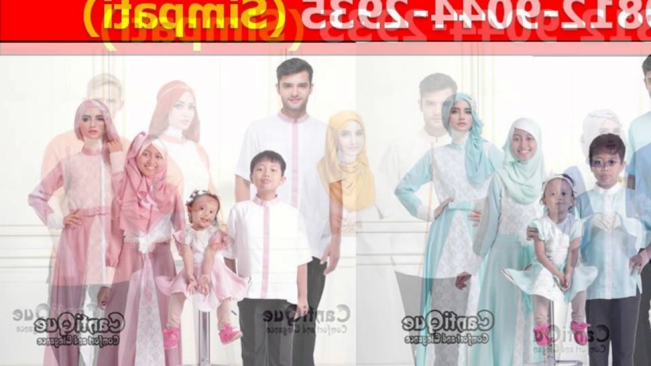 Model Sewa Baju Lebaran 0gdr Jual Baju Muslim Keluarga Lebaran Di Yogyakarta